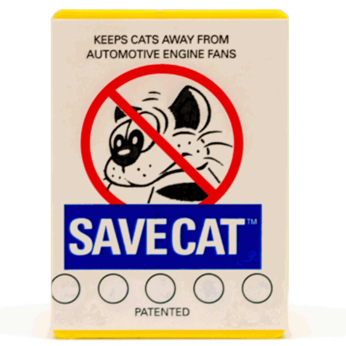 Save Cat Repellent keeps cats away from automotive engine compartments